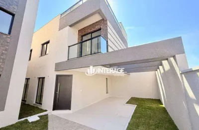 Sobrado com 3 quartos à venda, 151 m² por r$ 1.075.000 - santa felicidade - curitiba/pr