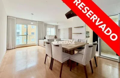 Apartamento com 2 dormitórios para alugar, 87 m² por r$ 3.802,00/mês - portão - curitiba/pr