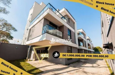 Sobrado com 3 quartos à venda, 106 m² por r$ 990.000 - bacacheri - curitiba/pr