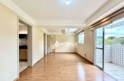 Apartamento com 2 quartos para alugar, 69 m² por r$ 3.440/mês - campo comprido - curitiba/pr