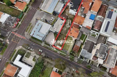 Terreno à venda, 1007 m² por r$ 2.127.659,57 - rebouças - curitiba/pr
