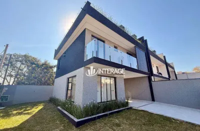 Sobrado com 3 quartos à venda, 141 m² por r$ 1.045.699 - santa felicidade - curitiba/pr