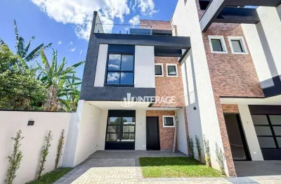 Sobrado com 3 quartos à venda, 169 m² por r$ 1.050.000 - santa felicidade - curitiba/pr