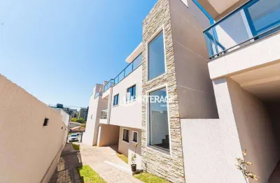 Sobrado com 3 dormitórios à venda, 149 m² por r$ 820.000,00 - bacacheri - curitiba/pr