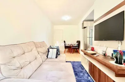 Apartamento com 2 dormitórios à venda, 49 m² por r$ 310.000,00 - santa felicidade - curitiba/pr