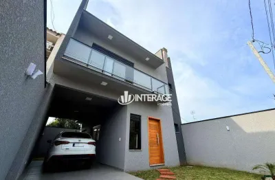 Sobrado com 3 suítes à venda, 171 m² por r$ 1.280.000 - são braz - curitiba/pr