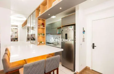 Apartamento com 3 quartos à venda, 66 m² por r$ 699.000 - bacacheri - curitiba/pr