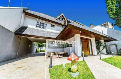 Casa com 3 dormitórios para alugar, 375 m² por r$ 10.409,00/mês - santa felicidade - curitiba/pr