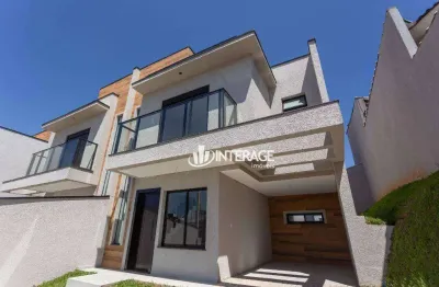 Sobrado com 3 dormitórios à venda, 104 m² por r$ 699.000,00 - atuba - curitiba/pr