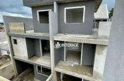 Sobrado com 3 quartos à venda, 125 m² por r$ 750.000 - fazendinha - curitiba/pr