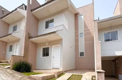 Sobrado com 3 dormitórios à venda, 96 m² por r$ 470.000,00 - abranches - curitiba/pr