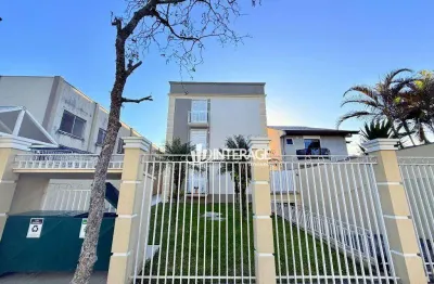 Apartamento com 3 dormitórios para alugar, 79 m² por r$ 3.232,57/mês - bacacheri - curitiba/pr