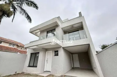 Sobrado com 3 quarto à venda, 126 m² por r$ 800.000 - uberaba - curitiba/pr