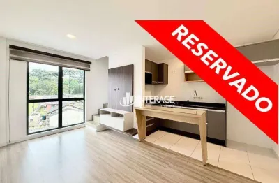 Cobertura com 2 dormitórios para alugar, 95 m² por r$ 3.852,00/mês - santa felicidade - curitiba/pr