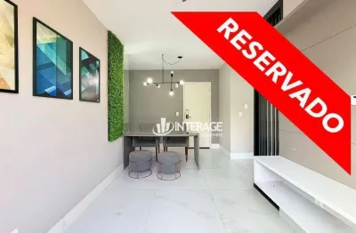 Apartamento com 2 dormitórios para alugar, 47 m² por r$ 2.852,00/mês - santa felicidade - curitiba/pr