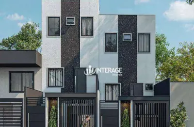 Sobrado com 3 dormitórios à venda, 168 m² por r$ 1.200.000,00 - santa felicidade - curitiba/pr