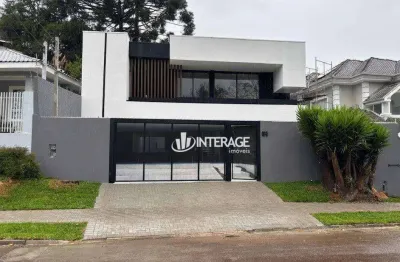 Casa com 4 suítes  à venda, 354 m² por r$ 3.350.000 - mercês - curitiba/pr