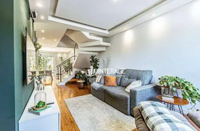 Sobrado com 3 quartos à venda, 113 m² por r$ 1.150.000 - santa felicidade - curitiba/pr