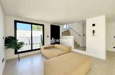 Sobrado com 3 quartos para alugar, 150 m² por r$ 5.590/mês - santa felicidade - curitiba/pr