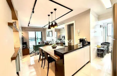 Apartamento com 1 dormitório à venda, 71 m² por R$ 690.000,00 - Agua Verde - Curitiba/PR