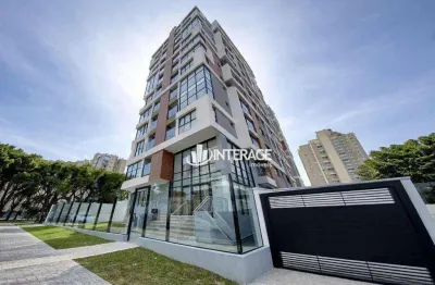 Apartamento com 1 dormitório para alugar, 33 m² por R$ 2.717,12/mês - Portão - Curitiba/PR