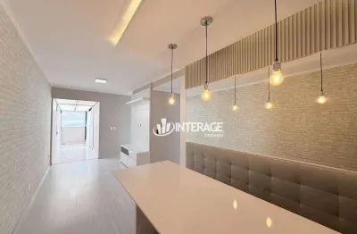 Apartamento Garden com 2 dormitórios para alugar, 49 m² por R$ 3.050,00/mês - Santa Felicidade - Curitiba/PR