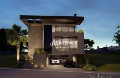 Casa com 4 dormitórios à venda, 325 m² por r$ 4.016.381,00 - santa felicidade - curitiba/pr