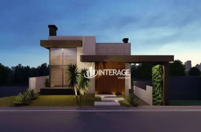 Casa com 4 dormitórios à venda, 307 m² por r$ 3.791.728,00 - santa felicidade - curitiba/pr