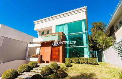 Casa com 3 suítes à venda, 450 m² por r$ 3.300.000 - santa felicidade - curitiba/pr