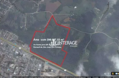 Terreno à venda, 396800 m² por r$ 14.000.000,00 - borda do campo - são josé dos pinhais/pr