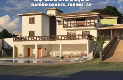 Casa para venda em jarinu, soares, 5 dormitórios, 1 suíte, 5 banheiros