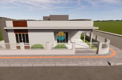 Geminado de esquina com 93m² com varanda 3 dormitórios na armação em penha / sc. ref. 492