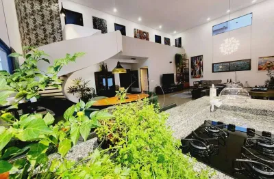 Sobrado com 4 suítes, piscina privativa, armários planejados no condomínio san marco em taubaté sp