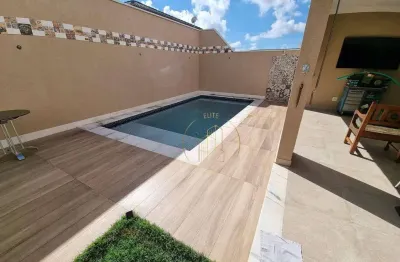 Sobrado condomínio colinas de belém em taubaté sp com 3 suítes e piscina