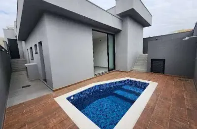 Excelente casa terrea comm piscina e 3 suites no condominio cyrela em taubaté sp