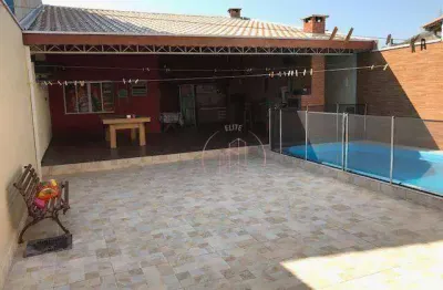 Sobrado em taubaté com 3 dormitórios sendo 1 suíte, piscina, espaço gourmet
