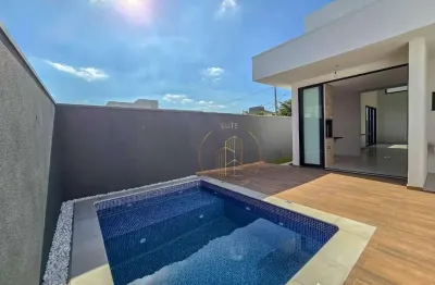 Oportunidade - casa térrea com piscina e 3 suites no condomínio ouroville em taubaté sp