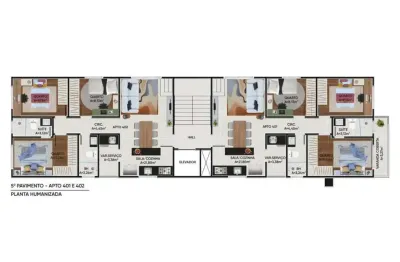 Cobertura com 3 quartos à venda na Rua dos Ingleses, Flamengo, Contagem