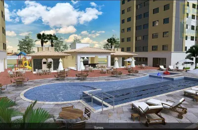 Apartamento com 3 quartos à venda na rua joel imperador, 160, rosa dos ventos, parnamirim por r$ 307.679