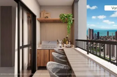 Apartamento para venda em natal, ponta negra, 2 dormitórios, 1 suíte, 2 banheiros, 1 vaga