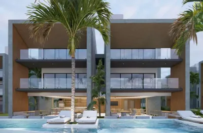 Apartamento para venda em nísia floresta, praia de tabatinga, 2 dormitórios, 1 suíte, 2 banheiros, 2 vagas