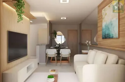 Apartamento com 2 quartos à venda na rua orlando de lima, 465, ponta negra, natal por r$ 289.900