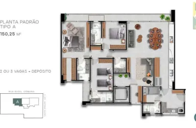 Apartamento para venda em natal, tirol, 4 dormitórios, 4 suítes, 5 banheiros, 2 vagas