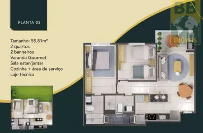 Apartamento à venda na avenida gandhi, 1981, nova parnamirim, parnamirim