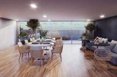 Flat com 2 quartos à venda na rua vereador manoel sátiro, 185, ponta negra, natal por r$ 613.904