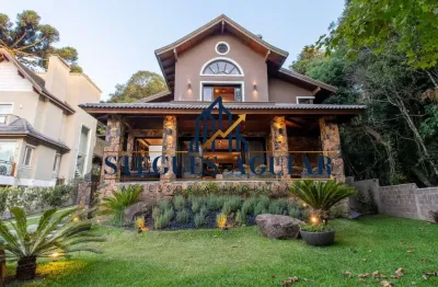 Casa em condomínio fechado com 4 quartos à venda na Rua Prefeito Waldemar Frederico Weber, 2112, Moura, Gramado por R$ 5.120.000