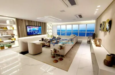 Apartamento com 4 dormitórios à venda, 274 m² por r$ 5.475.801,00 - jockey de itaparica - vila velha/es