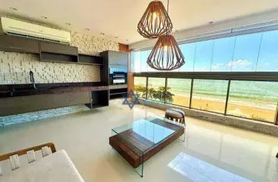 Apartamento à venda, 201 m² por r$ 5.500.000,00 - praia de itaparica - vila velha/es