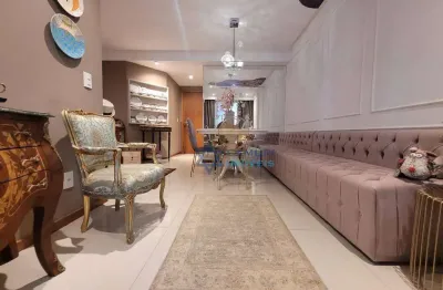 Apartamento com 3 dormitórios à venda, 120 m² por r$ 1.200.000,00 - itapuã - vila velha/es