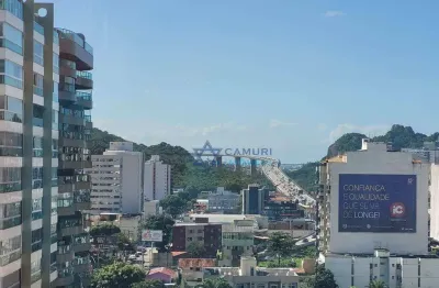 Apartamento com 1 dormitório à venda, 55 m² por r$ 550.000,00 - praia da costa - vila velha/es